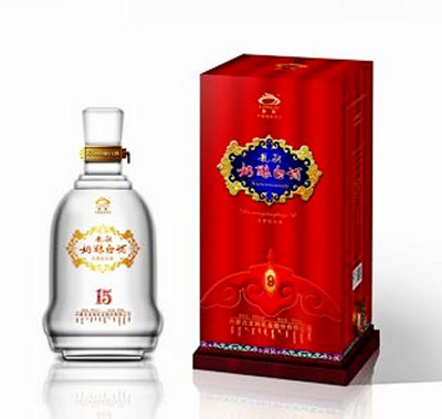 龙驹奶酿白酒红色